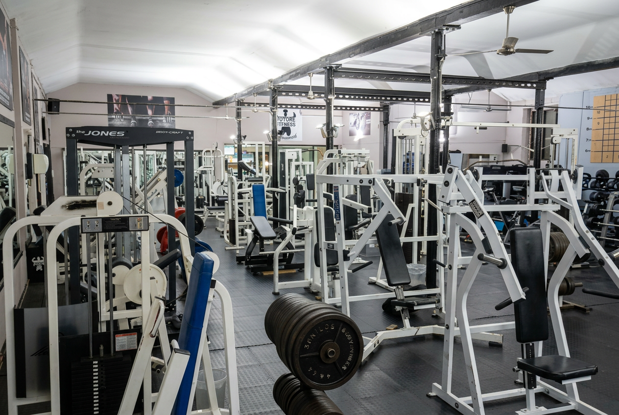 The main training floor at Future Fitness Farnworth